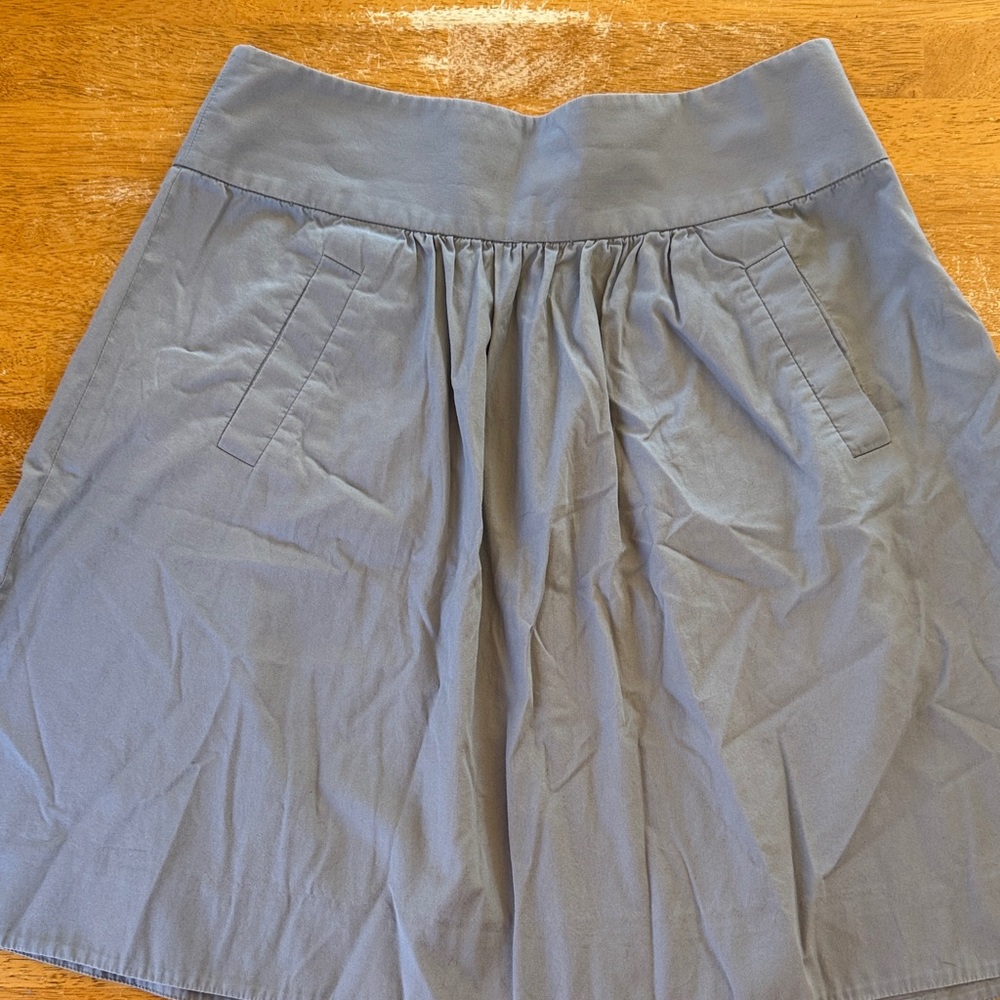 J. Crew A-Line Skirt in Gray